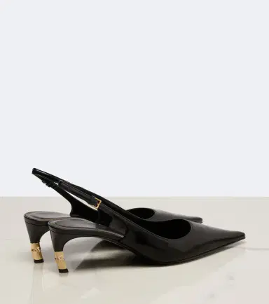 Gucci Eva leather slingback pumps | Thumbnail 4 Gucci Eva leather slingback pumps | Thumbnail 4