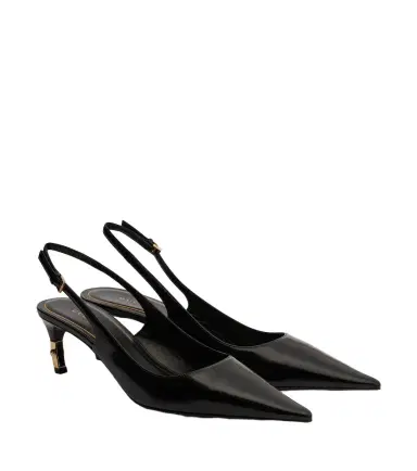 Gucci Eva leather slingback pumps | Thumbnail 1 Gucci Eva leather slingback pumps | Thumbnail 1