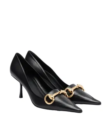 Gucci Boulevard Horsebit leather pumps | Thumbnail 1 Gucci Boulevard Horsebit leather pumps | Thumbnail 1