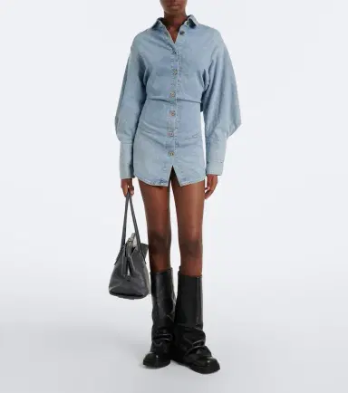The Attico Denim minidress | Thumbnail 2 The Attico Denim minidress | Thumbnail 2
