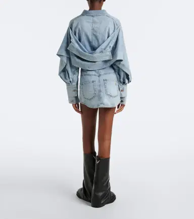The Attico Denim minidress | Thumbnail 6 The Attico Denim minidress | Thumbnail 6