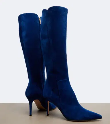 Gianvito Rossi Suede knee-high boots | Thumbnail 4 Gianvito Rossi Suede knee-high boots | Thumbnail 4