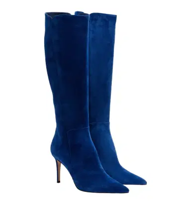 Gianvito Rossi Suede knee-high boots | Thumbnail 1 Gianvito Rossi Suede knee-high boots | Thumbnail 1