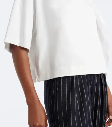 Max Mara Floral-appliqué cotton jersey T-shirt | Thumbnail 2 Max Mara Floral-appliqué cotton jersey T-shirt | Thumbnail 2
