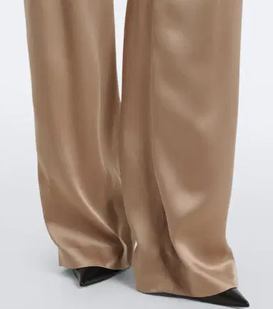 Tom Ford Pleated silk wide-leg pants | Thumbnail 4 Tom Ford Pleated silk wide-leg pants | Thumbnail 4