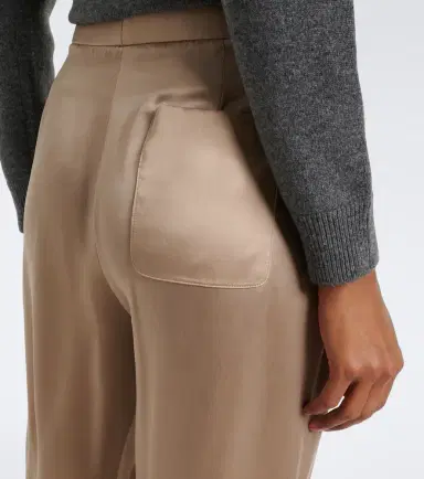 Tom Ford Pleated silk wide-leg pants | Thumbnail 6 Tom Ford Pleated silk wide-leg pants | Thumbnail 6