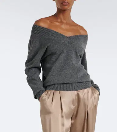 Tom Ford Off-shoulder cashmere sweater | Thumbnail 6 Tom Ford Off-shoulder cashmere sweater | Thumbnail 6