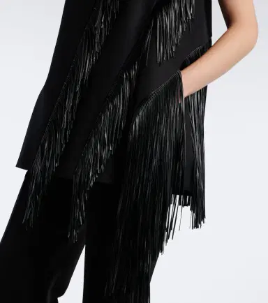 Sportmax Fringed halterneck cotton top | Thumbnail 6 Sportmax Fringed halterneck cotton top | Thumbnail 6
