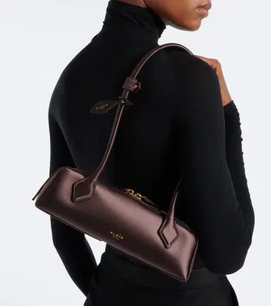 Alaia Alaïa Le Teckel Small satin shoulder bag | Thumbnail 5 Alaia Alaïa Le Teckel Small satin shoulder bag | Thumbnail 5