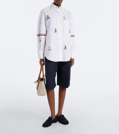 Thom Browne Printed cotton shirt | Thumbnail 5 Thom Browne Printed cotton shirt | Thumbnail 5