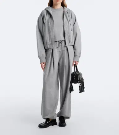 Sportmax Cotton-blend jersey hoodie | Thumbnail 5 Sportmax Cotton-blend jersey hoodie | Thumbnail 5