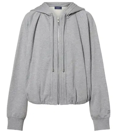 Sportmax Cotton-blend jersey hoodie | Thumbnail 1 Sportmax Cotton-blend jersey hoodie | Thumbnail 1