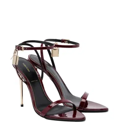 Tom Ford Padlock patent leather sandals | Thumbnail 1 Tom Ford Padlock patent leather sandals | Thumbnail 1