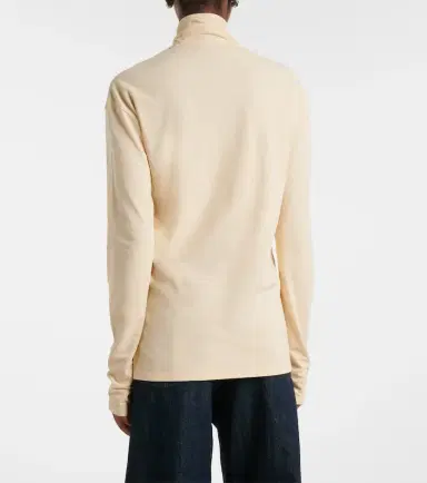 Lemaire Cotton jersey turtleneck top | Thumbnail 6 Lemaire Cotton jersey turtleneck top | Thumbnail 6