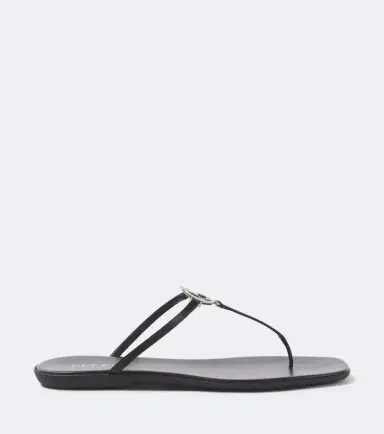 Gucci Interlocking G leather thong sandals | Thumbnail 4 Gucci Interlocking G leather thong sandals | Thumbnail 4