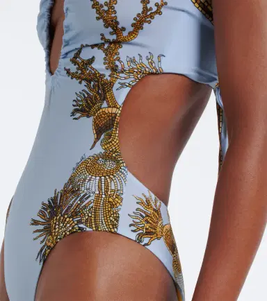 La DoubleJ Printed halterneck swimsuit | Thumbnail 3 La DoubleJ Printed halterneck swimsuit | Thumbnail 3