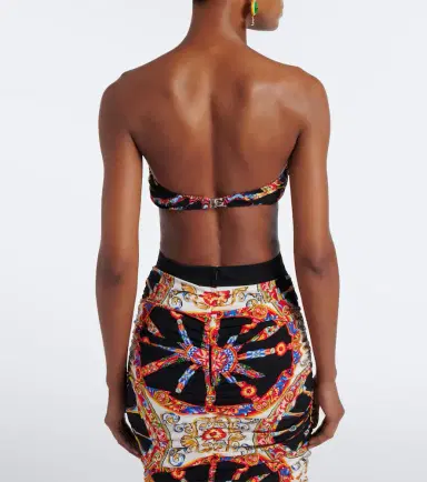 Dolce & Gabbana Carretto bandeau top | Thumbnail 5 Dolce & Gabbana Carretto bandeau top | Thumbnail 5