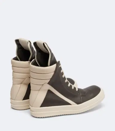 Rick Owens Geobasket leather sneakers | Thumbnail 3 Rick Owens Geobasket leather sneakers | Thumbnail 3