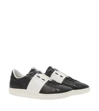 Valentino Garavani Open Royco leather sneakers | Thumbnail 1 Valentino Garavani Open Royco leather sneakers | Thumbnail 1
