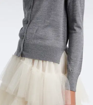 Simone Rocha Embellished wool and silk cardigan | Thumbnail 4 Simone Rocha Embellished wool and silk cardigan | Thumbnail 4