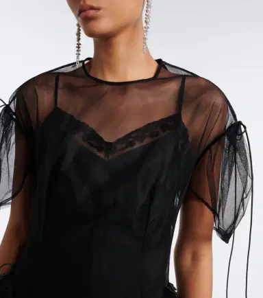 Simone Rocha Tulle midi dress | Thumbnail 2 Simone Rocha Tulle midi dress | Thumbnail 2
