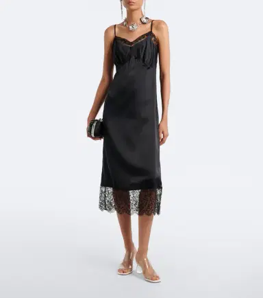 Simone Rocha Satin slip dress | Thumbnail 2 Simone Rocha Satin slip dress | Thumbnail 2
