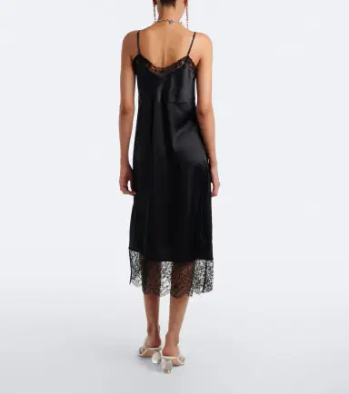 Simone Rocha Satin slip dress | Thumbnail 4 Simone Rocha Satin slip dress | Thumbnail 4