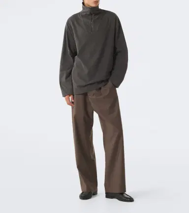 The Row Marcielo cotton half-zip top | Thumbnail 3 The Row Marcielo cotton half-zip top | Thumbnail 3