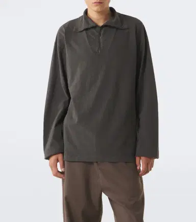 The Row Marcielo cotton half-zip top | Thumbnail 4 The Row Marcielo cotton half-zip top | Thumbnail 4