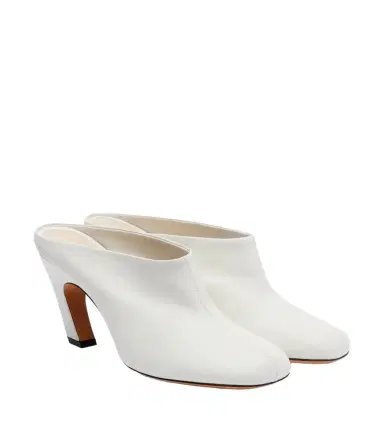 Le Monde Béryl Le Monde Béryl Mica leather mules | Thumbnail 1 Le Monde Béryl Le Monde Béryl Mica leather mules | Thumbnail 1