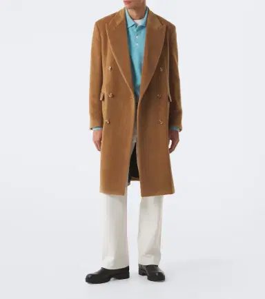 Lardini Double-breasted virgin wool coat | Thumbnail 2 Lardini Double-breasted virgin wool coat | Thumbnail 2