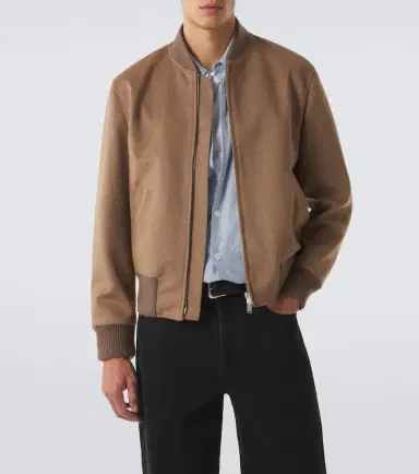 Lardini Virgin wool bomber jacket | Thumbnail 3 Lardini Virgin wool bomber jacket | Thumbnail 3