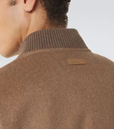 Lardini Virgin wool bomber jacket | Thumbnail 7 Lardini Virgin wool bomber jacket | Thumbnail 7