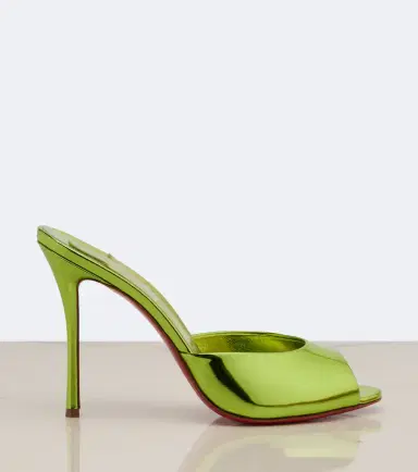 Christian Louboutin Me Dolly mirrored leather mules | Thumbnail 3 Christian Louboutin Me Dolly mirrored leather mules | Thumbnail 3