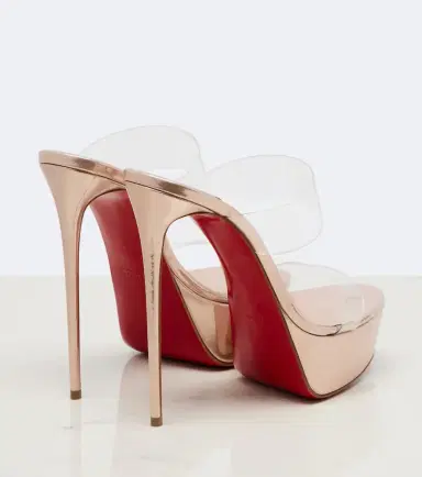 Christian Louboutin Just Nothing leather platform mules | Thumbnail 4 Christian Louboutin Just Nothing leather platform mules | Thumbnail 4