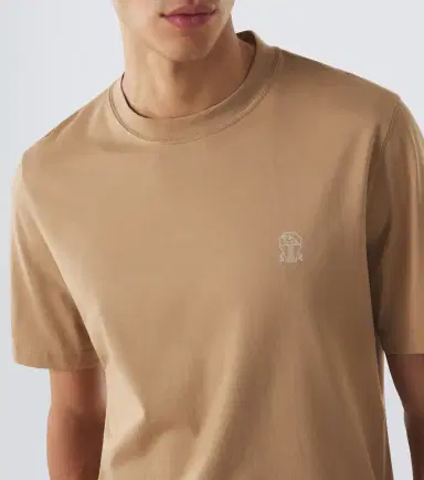 Brunello Cucinelli Logo cotton jersey T-shirt | Thumbnail 2 Brunello Cucinelli Logo cotton jersey T-shirt | Thumbnail 2