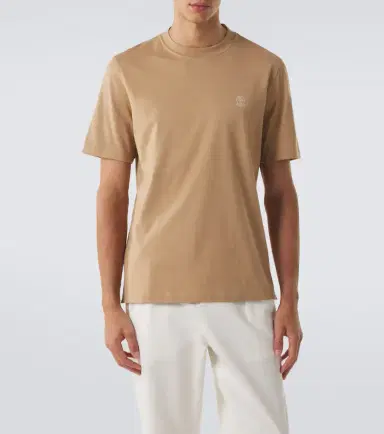 Brunello Cucinelli Logo cotton jersey T-shirt | Thumbnail 5 Brunello Cucinelli Logo cotton jersey T-shirt | Thumbnail 5