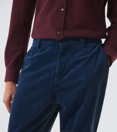 Brunello Cucinelli Cotton corduroy straight pants | Thumbnail 3 Brunello Cucinelli Cotton corduroy straight pants | Thumbnail 3
