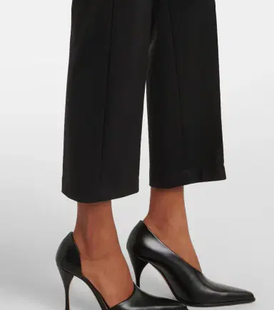 AGNONA Jersey cropped slim pants | Thumbnail 4 AGNONA Jersey cropped slim pants | Thumbnail 4