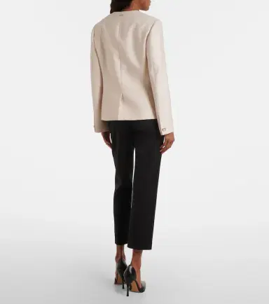 AGNONA Jersey cropped slim pants | Thumbnail 5 AGNONA Jersey cropped slim pants | Thumbnail 5