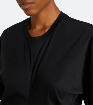 RÓHE Róhe Gathered cotton and silk-blend t-shirt | Thumbnail 3 RÓHE Róhe Gathered cotton and silk-blend t-shirt | Thumbnail 3