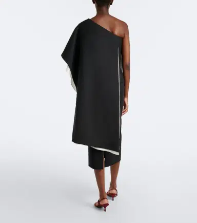 Rohe Róhe One-shoulder caped wool-blend top | Thumbnail 2 Rohe Róhe One-shoulder caped wool-blend top | Thumbnail 2