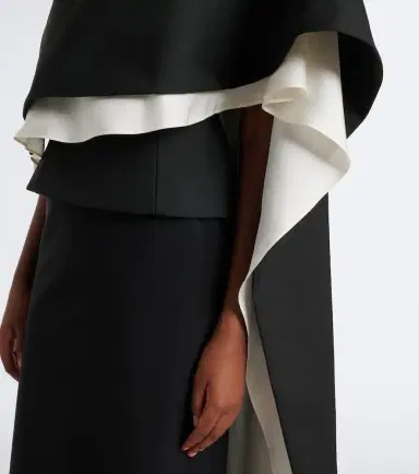 Rohe Róhe One-shoulder caped wool-blend top | Thumbnail 5 Rohe Róhe One-shoulder caped wool-blend top | Thumbnail 5