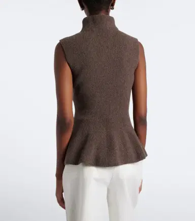 RÓHE Róhe Ribbed wool and cashmere turtleneck top | Thumbnail 4 RÓHE Róhe Ribbed wool and cashmere turtleneck top | Thumbnail 4