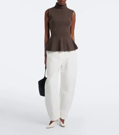 RÓHE Róhe Ribbed wool and cashmere turtleneck top | Thumbnail 6 RÓHE Róhe Ribbed wool and cashmere turtleneck top | Thumbnail 6
