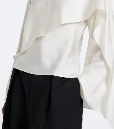 RÓHE Róhe Caped silk satin turtleneck top | Thumbnail 5 RÓHE Róhe Caped silk satin turtleneck top | Thumbnail 5