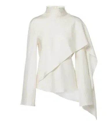 RÓHE Róhe Caped silk satin turtleneck top | Thumbnail 1 RÓHE Róhe Caped silk satin turtleneck top | Thumbnail 1