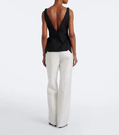 RÓHE Róhe Wool-blend wide-leg pants | Thumbnail 5 RÓHE Róhe Wool-blend wide-leg pants | Thumbnail 5