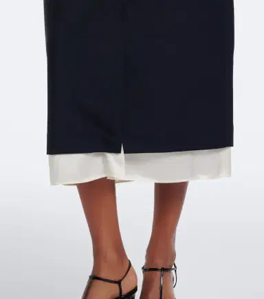RÓHE Róhe Wool and mohair midi skirt | Thumbnail 2 RÓHE Róhe Wool and mohair midi skirt | Thumbnail 2