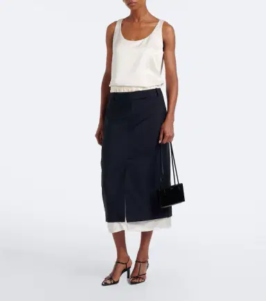RÓHE Róhe Wool and mohair midi skirt | Thumbnail 5 RÓHE Róhe Wool and mohair midi skirt | Thumbnail 5